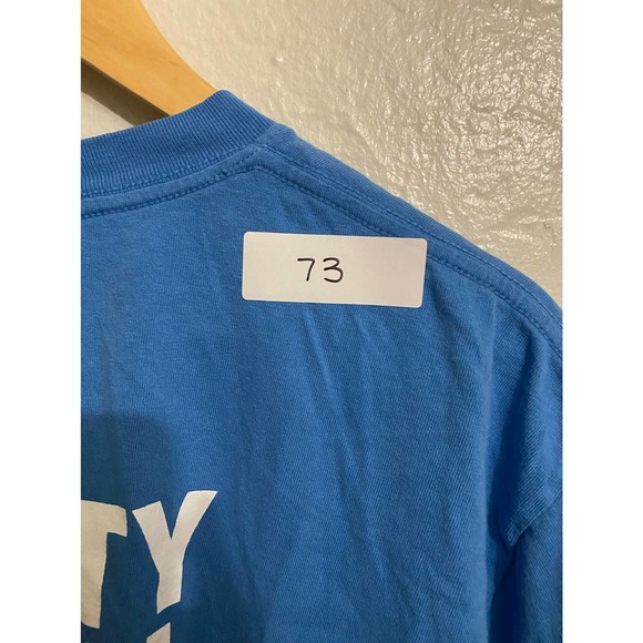 Sporty & Rich Athletic Club Tee Shirt Blue Size XL - Picture 5 of 7